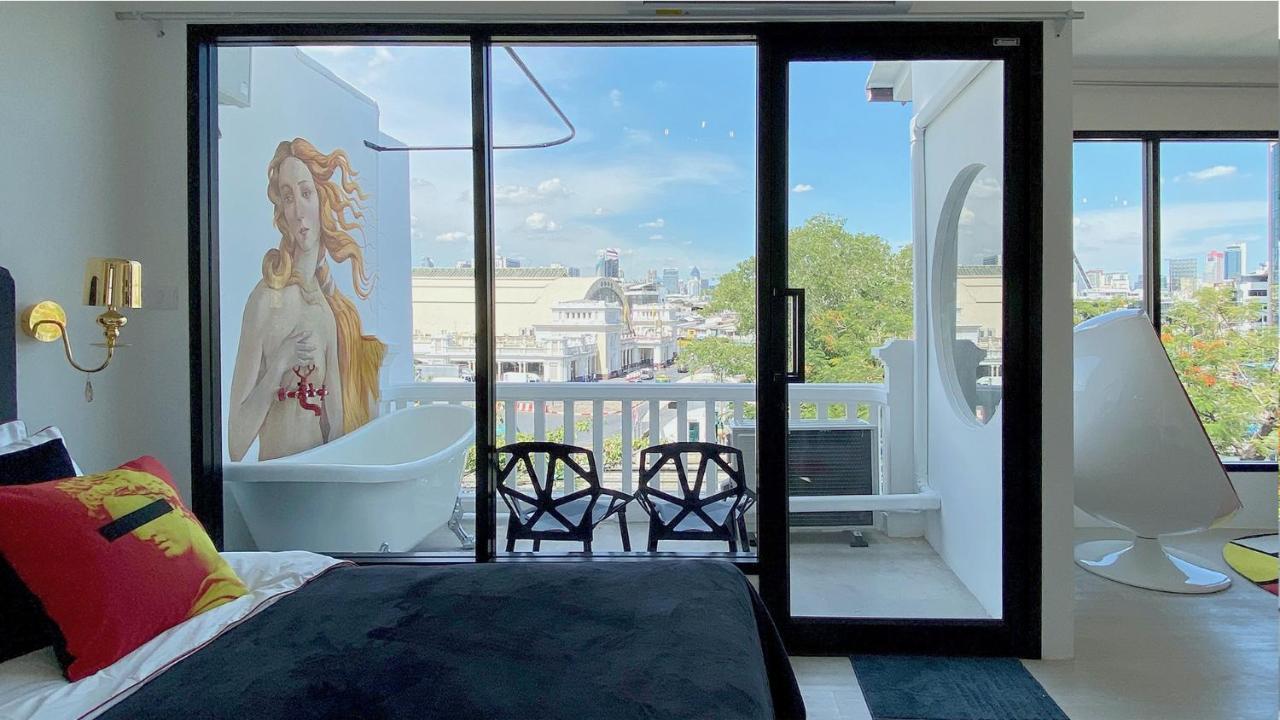 Kunst Appartement Bangkok Buitenkant foto